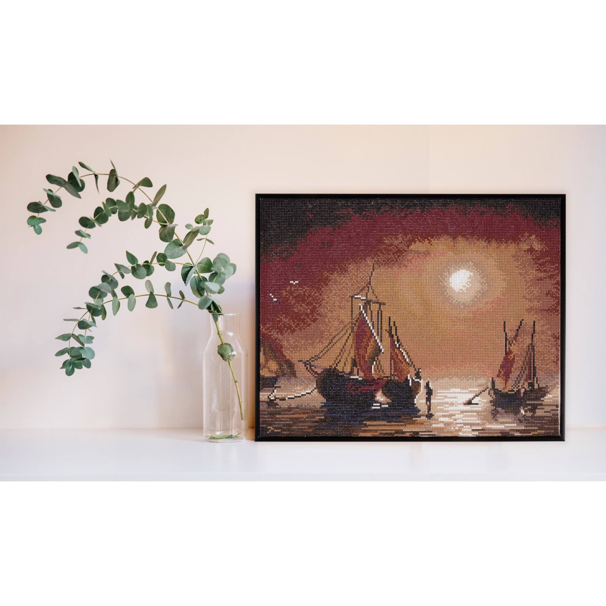 Simply Dotz® Intermediate Asleep At Sea Diamond Painting Kit